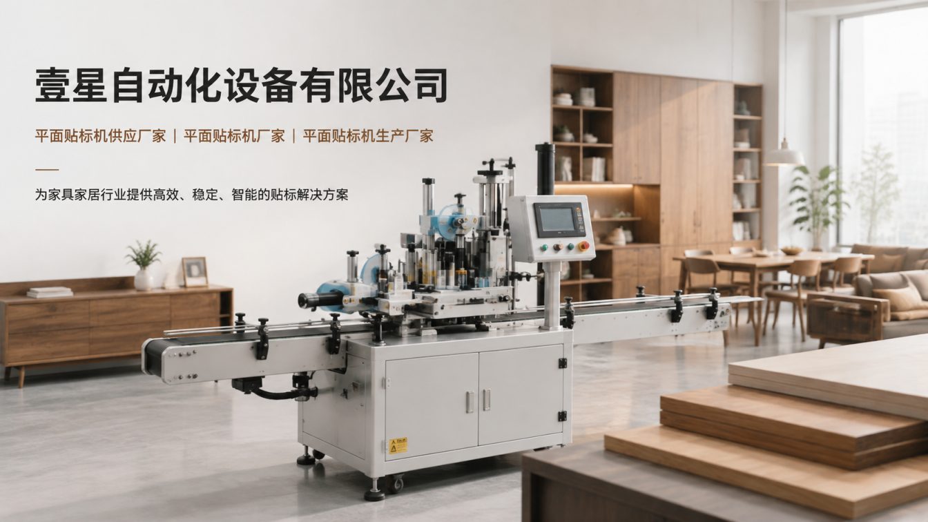 晋江家具贴标贴胶自动化设备